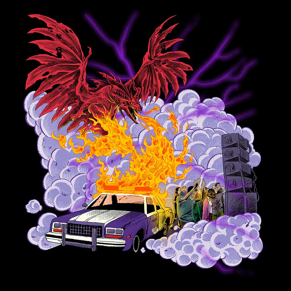 Dragon Rave | Party Sweater