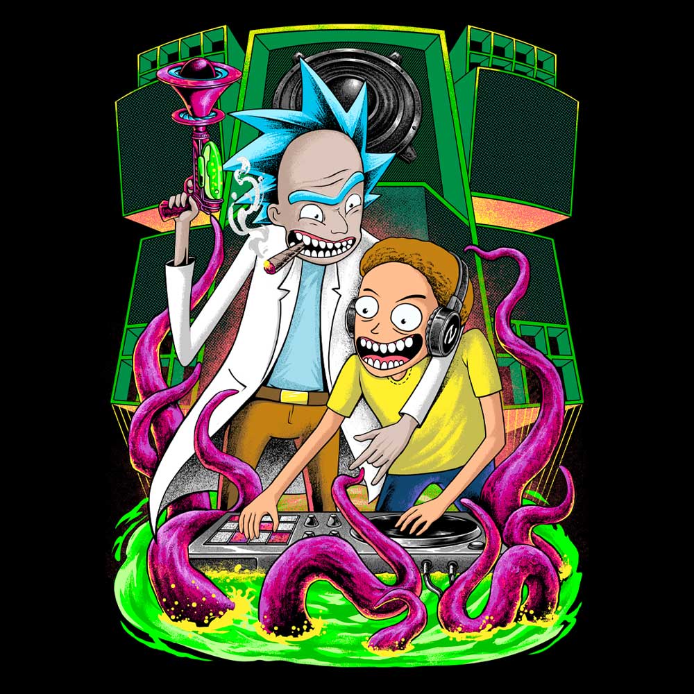 Mad Scientist & Sidekick | Party sweater