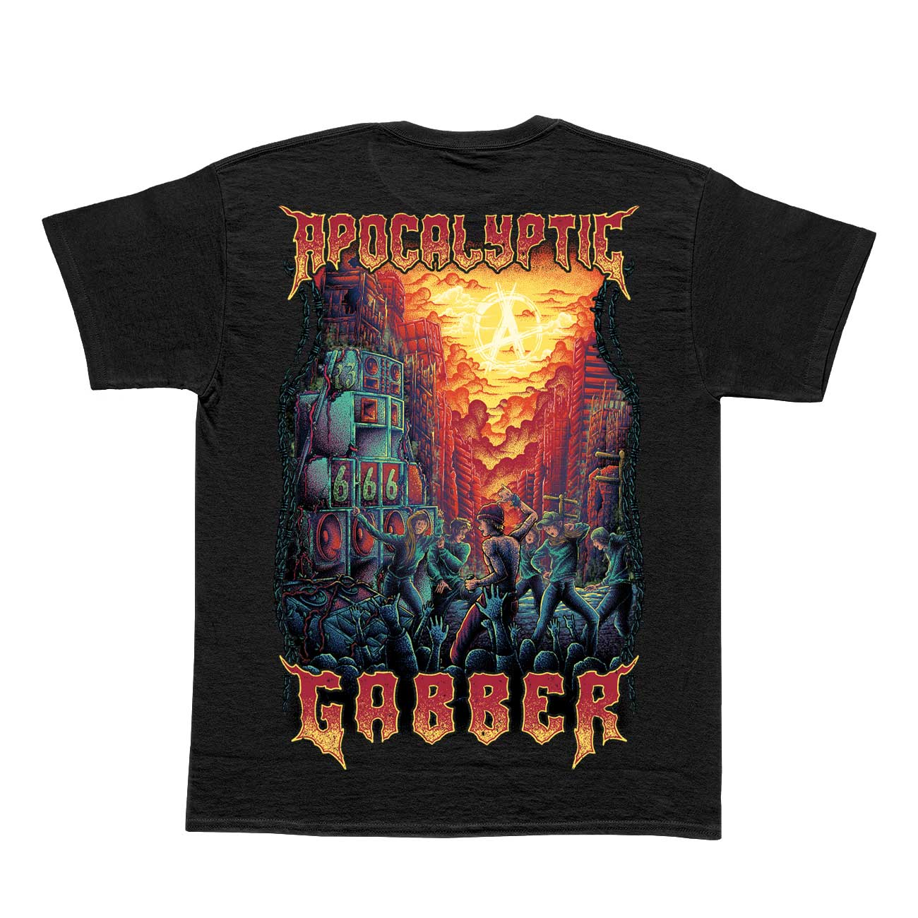 Apocalyptic Gabber | T-shirt teufeur